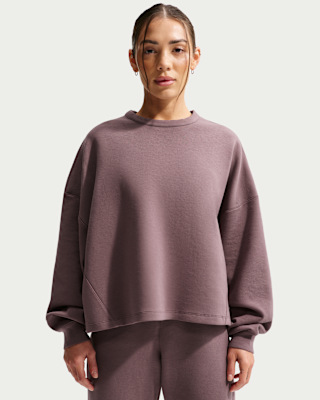 Nike 24.7 ImpossiblySoft Women's Dri-FIT Oversized Crew-Neck Top